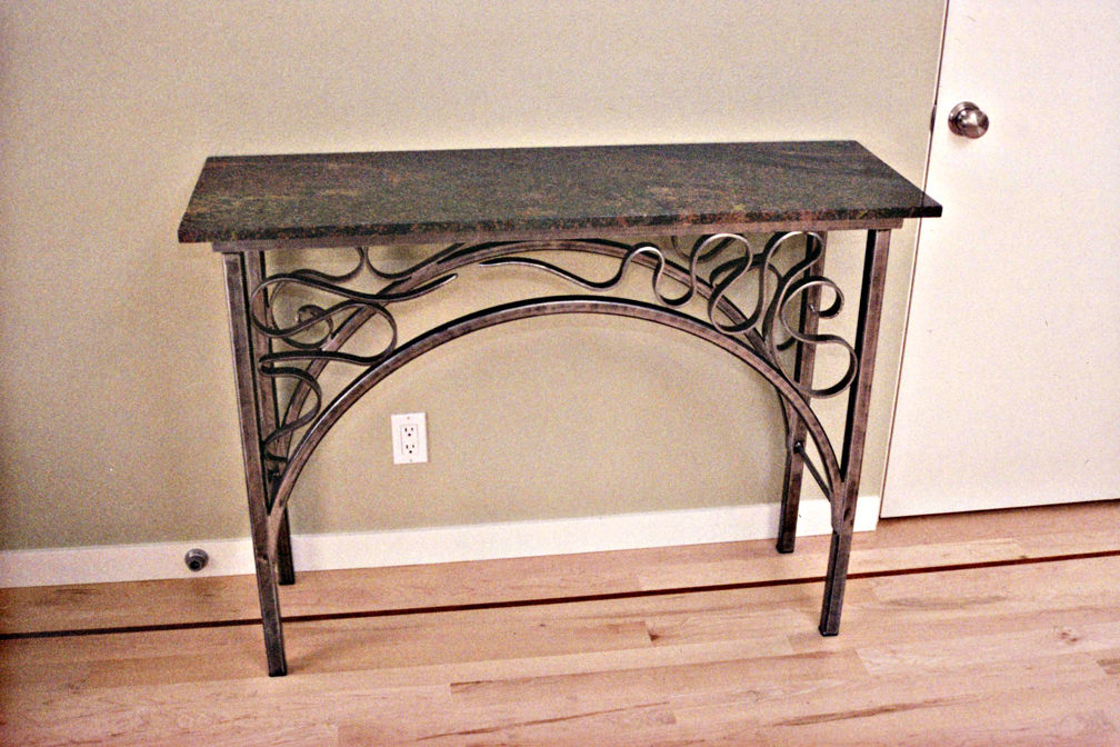 Art Nouveu Style Console Table