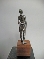 Backhanded   female figure