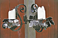 Grape Leaf Sconces