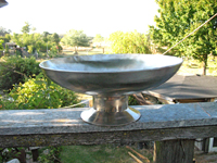 Large Bowl with Tall Stem