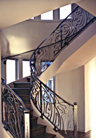 Art Noveau Spiral Staircase