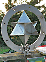 Star Tetrahedron Wind Spinner