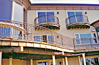 Tuscan Castle Railings,detail